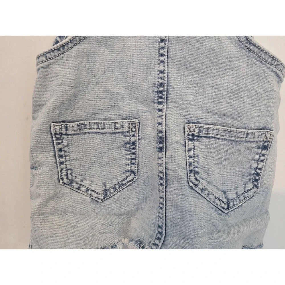 OshKosh B'gosh Vestbak Overalls Jean Skirt Girls -Size 2T